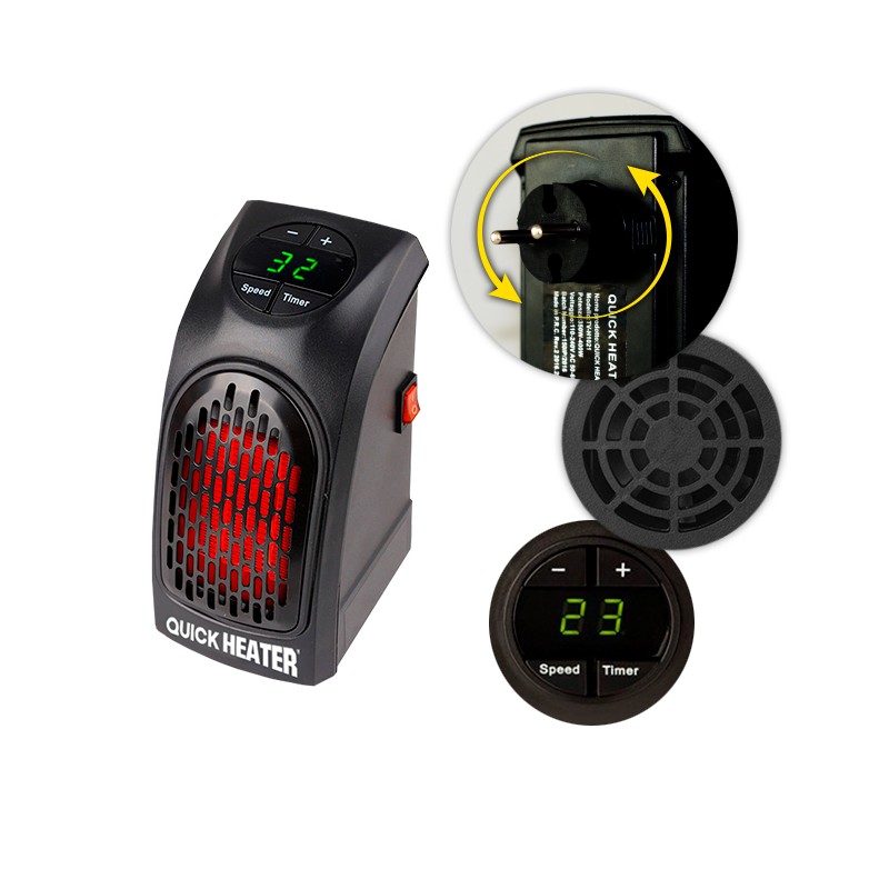 Comprar Fast Heater: el mini calefactor con mando a distancia · Hipercor