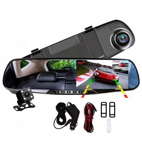 ✔ CÁMARA RETROVISOR DASH CAM 1080P FRONTAL Y TRASERA, a un precio IRRESISTIBLE en Ofertaliux.com
